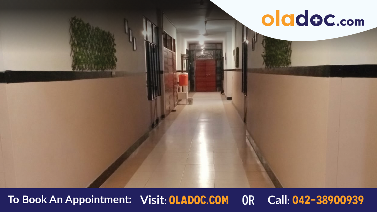 Lobby at Northwest General Hospital Peshawar